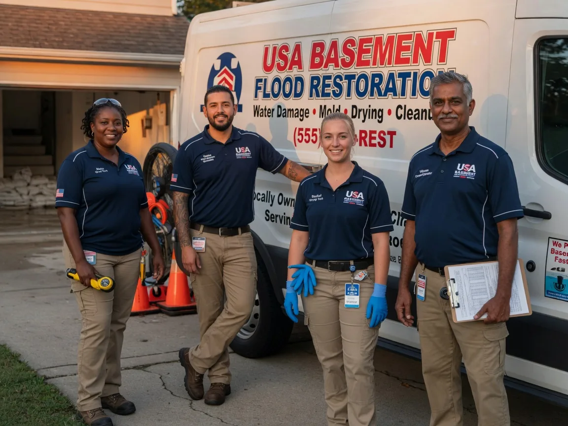 Basement Flood Cleanup company in Hills, MN
